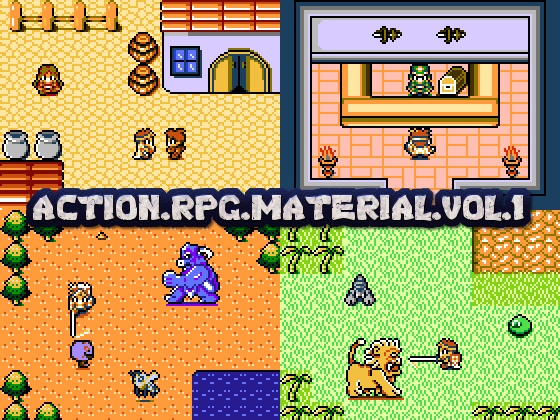 ACTION RPG MATERIAL VOL.1