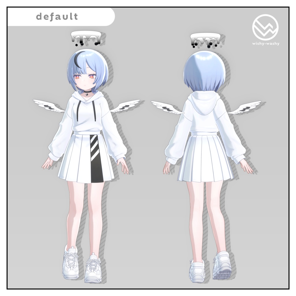 オリジナル3Dモデル「ダテノ」ver2.00