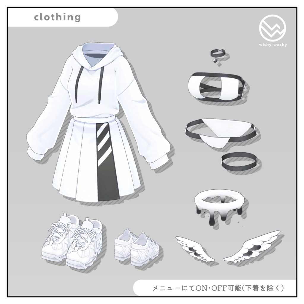 オリジナル3Dモデル「ダテノ」ver2.00