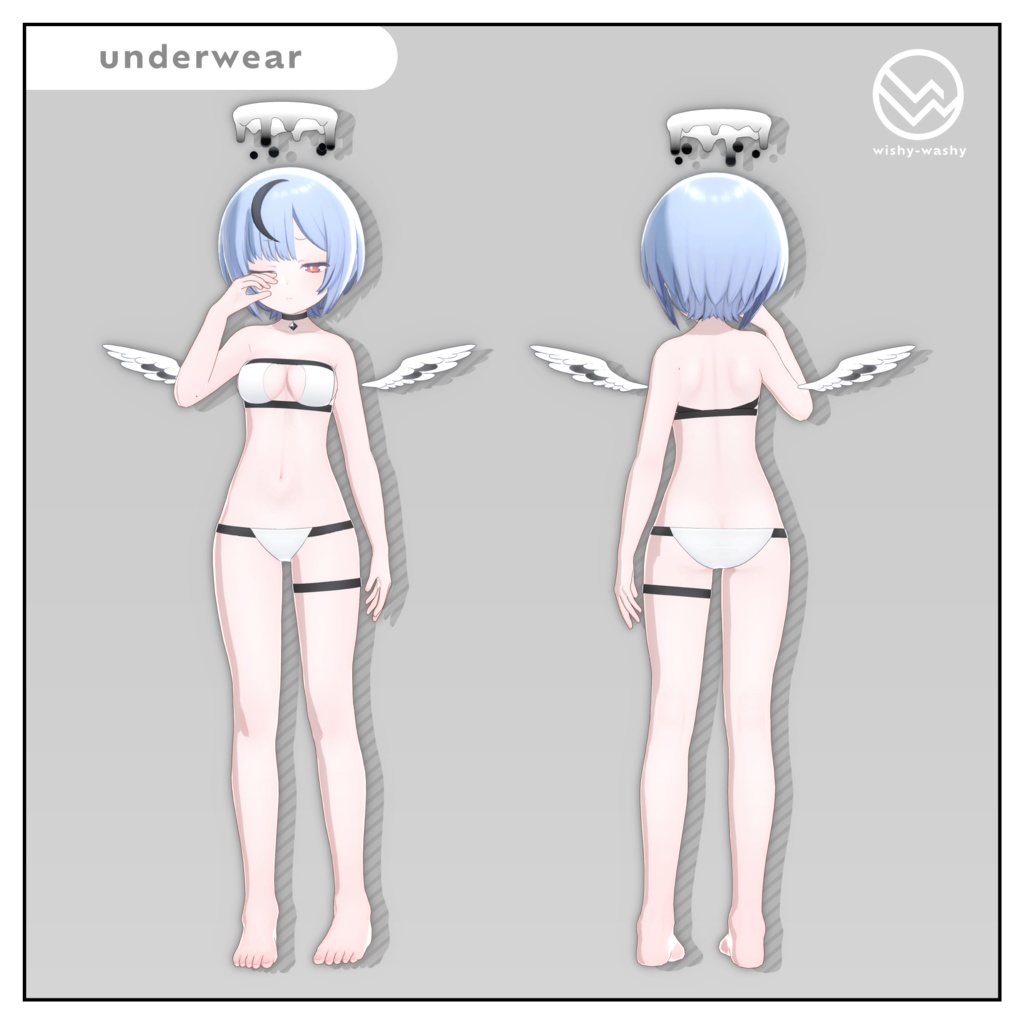 オリジナル3Dモデル「ダテノ」ver2.00