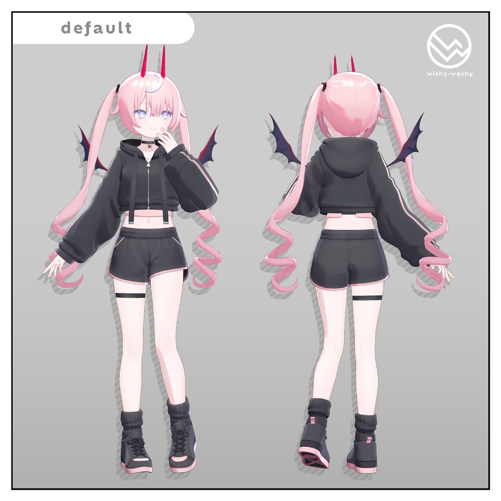 オリジナル3Dモデル「ベルナ」