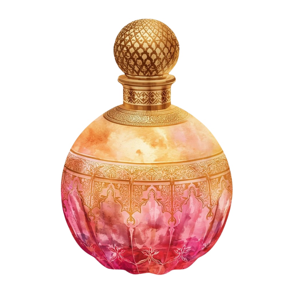 【PNG素材】大人可愛いアラビアンナイトクリップアートセット(全8種/水彩スタイル/背景透過)