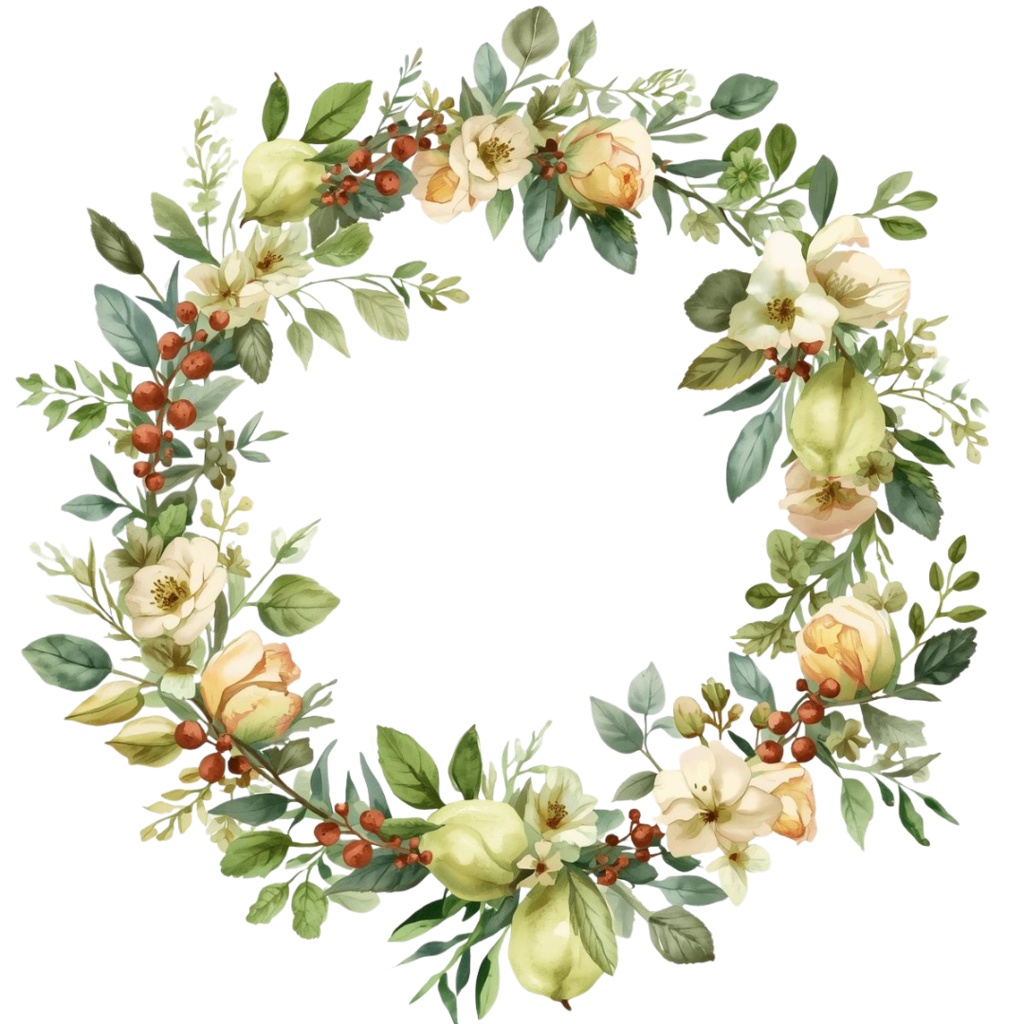 【PNG素材】大人可愛いピクニッククリップアートセット(全8種/水彩スタイル/背景透過)