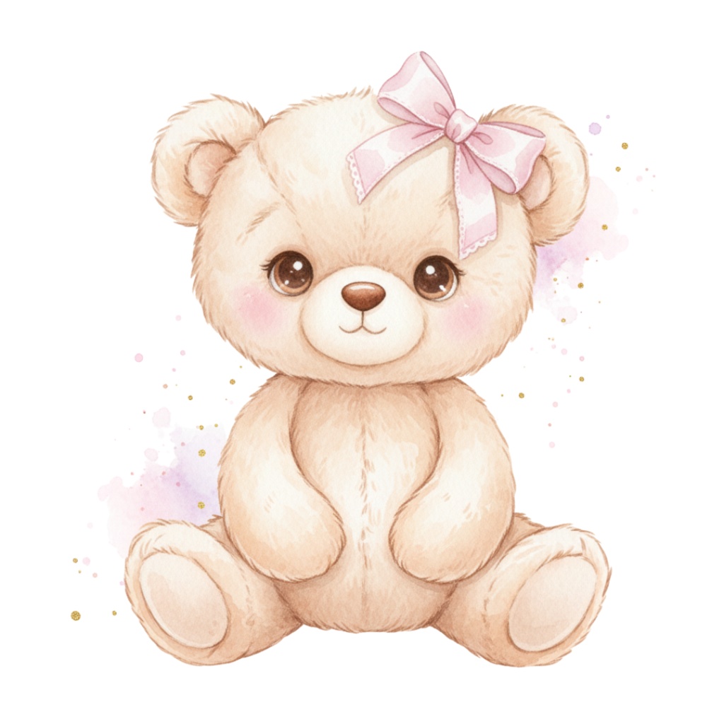 【PNG素材】大人可愛いパジャマパーティーリップアートセット(全10種/水彩スタイル/背景透過)