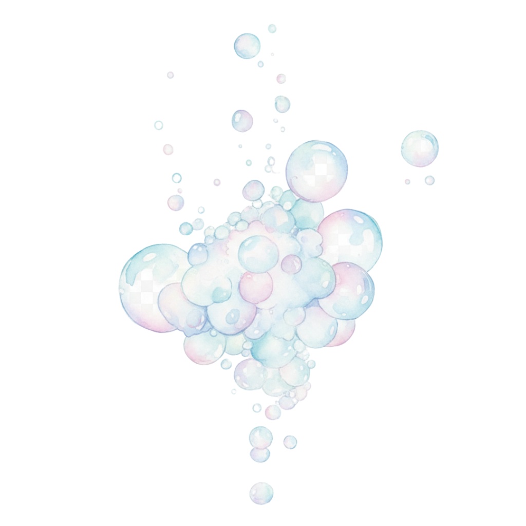 【PNG素材】大人可愛いマーメイドクリップアートセット(全15種/水彩スタイル/背景透過)