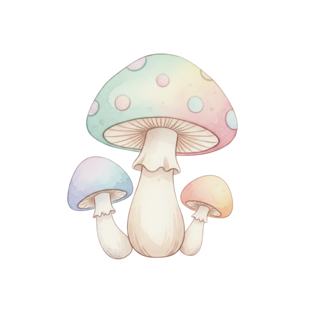 【PNG素材】大人可愛い森の仲間たちクリップアートセット(全12種/水彩スタイル/背景透過)