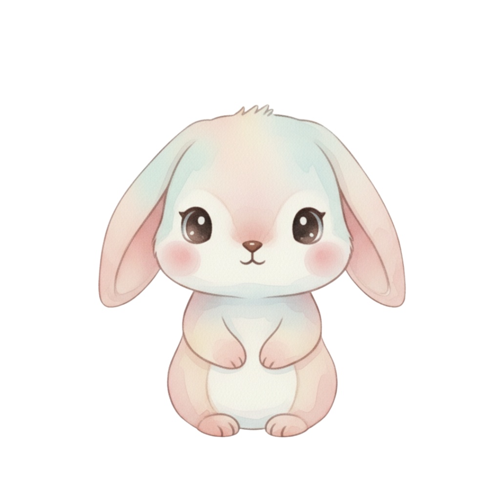 【PNG素材】大人可愛い森の仲間たちクリップアートセット(全12種/水彩スタイル/背景透過)