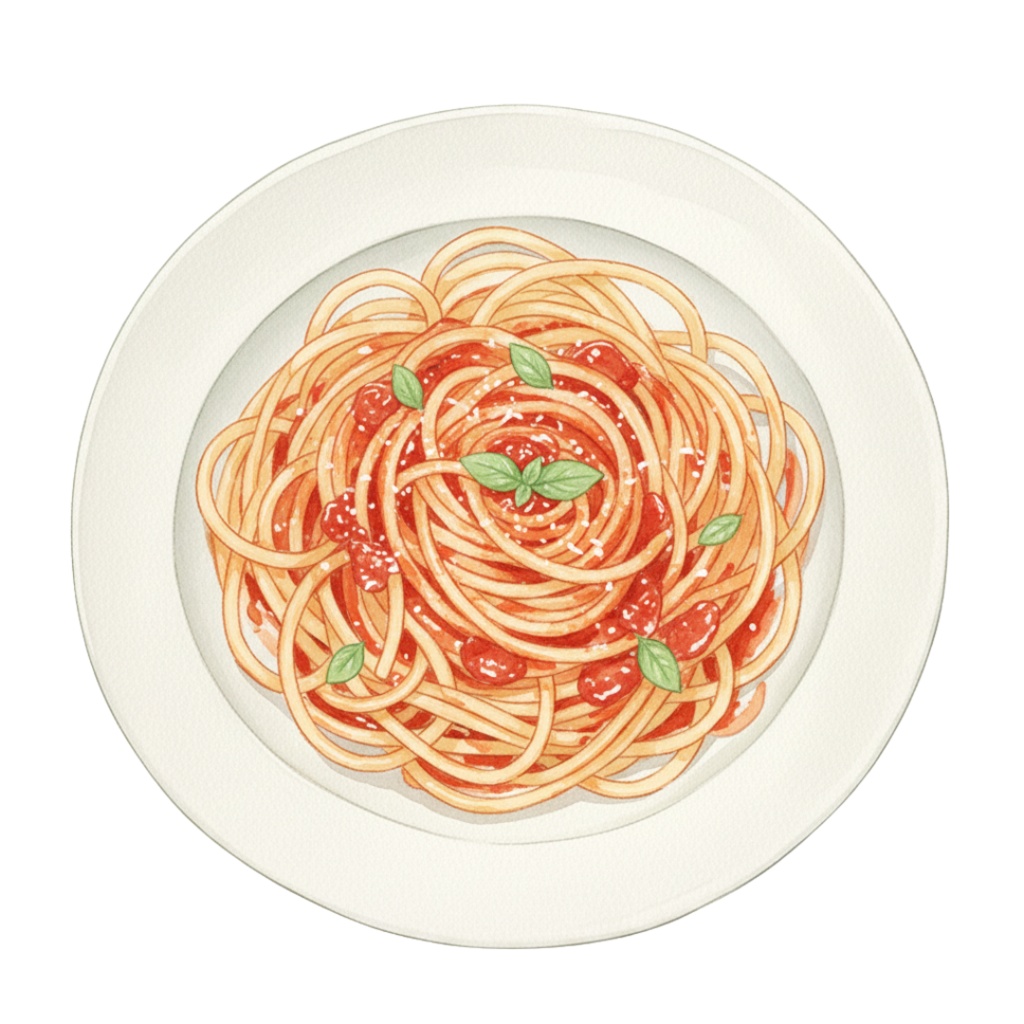 【PNG素材】レトロイタリアンクリップアートセット(全15種/水彩スタイル/背景透過)