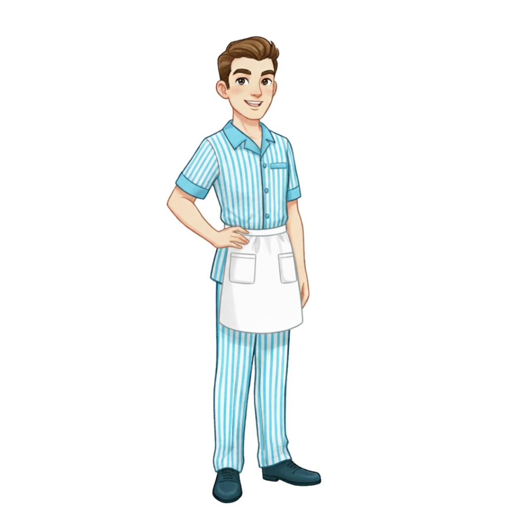 【PNG素材】レトロイタリアンクリップアートセット(全15種/水彩スタイル/背景透過)