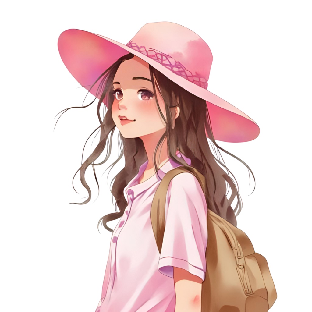 【PNG素材】大人可愛いラブリーピンククリップアートセット(全15種/水彩スタイル/背景透過)