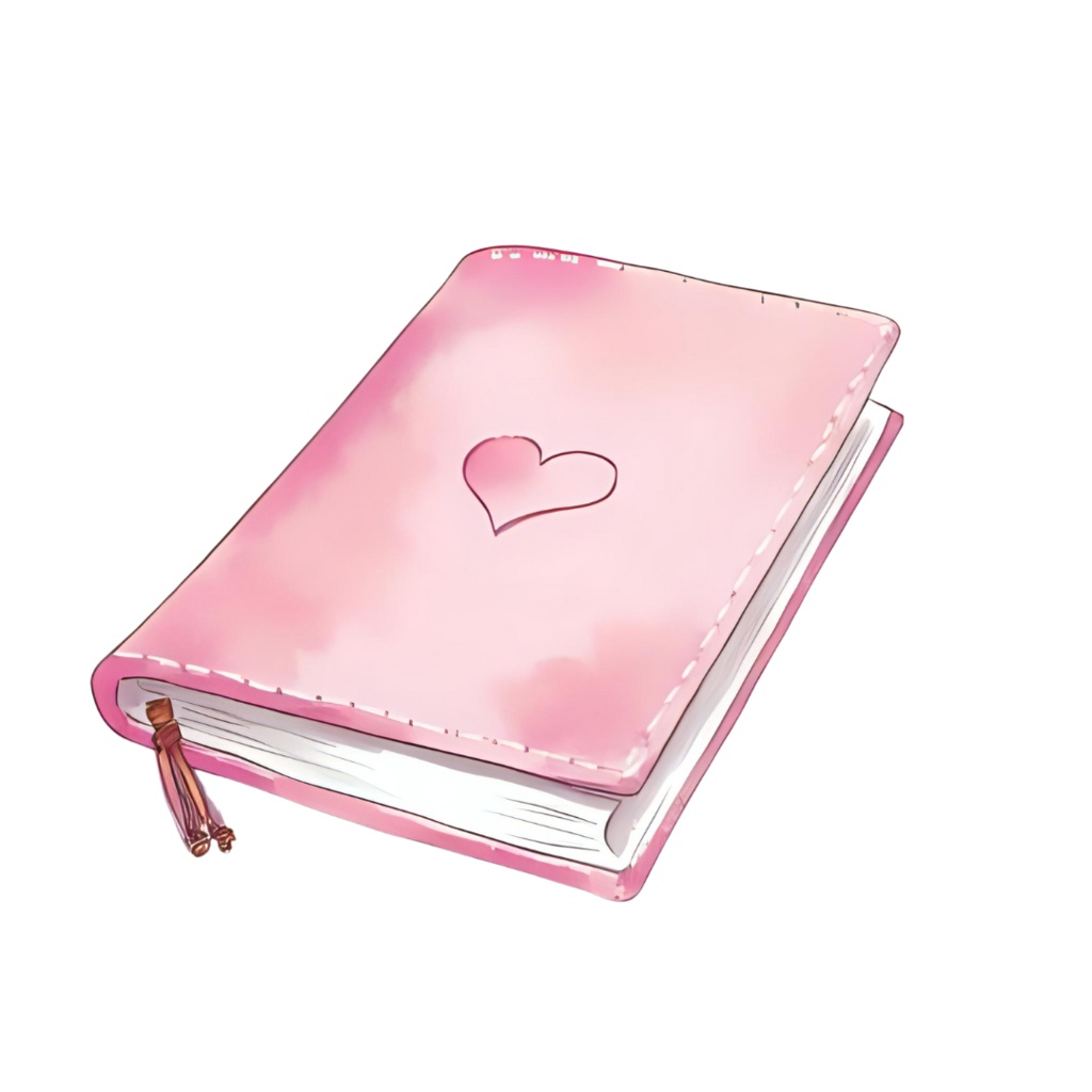 【PNG素材】大人可愛いラブリーピンククリップアートセット(全15種/水彩スタイル/背景透過)