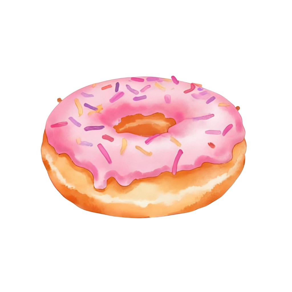 【PNG素材】大人可愛いラブリーピンククリップアートセット(全15種/水彩スタイル/背景透過)