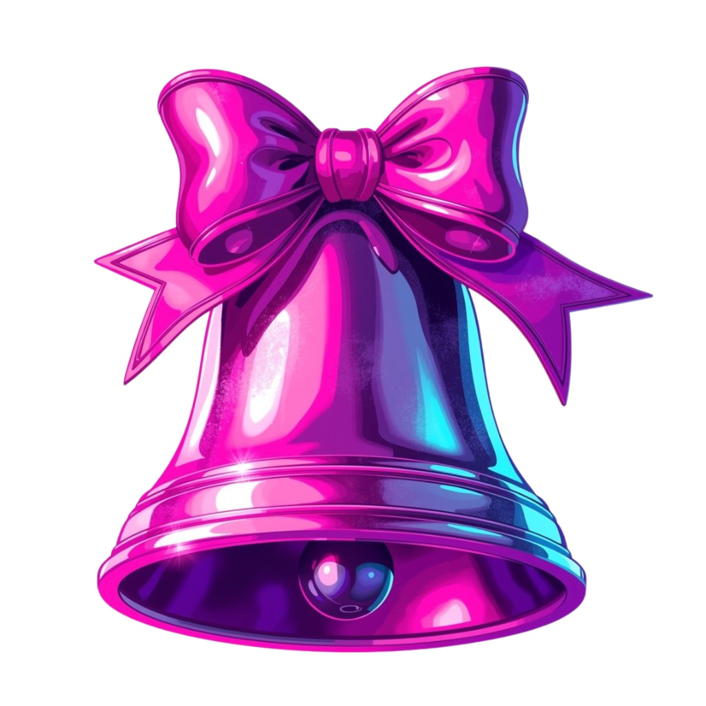 【PNG素材】大人可愛いポップネオンクリスマスクリップアートセット(全15種/レトロポップ/背景透過)