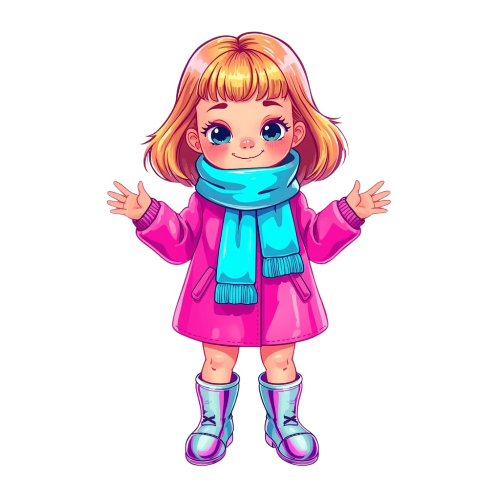 【PNG素材】大人可愛いポップネオンクリスマスクリップアートセット(全15種/レトロポップ/背景透過)