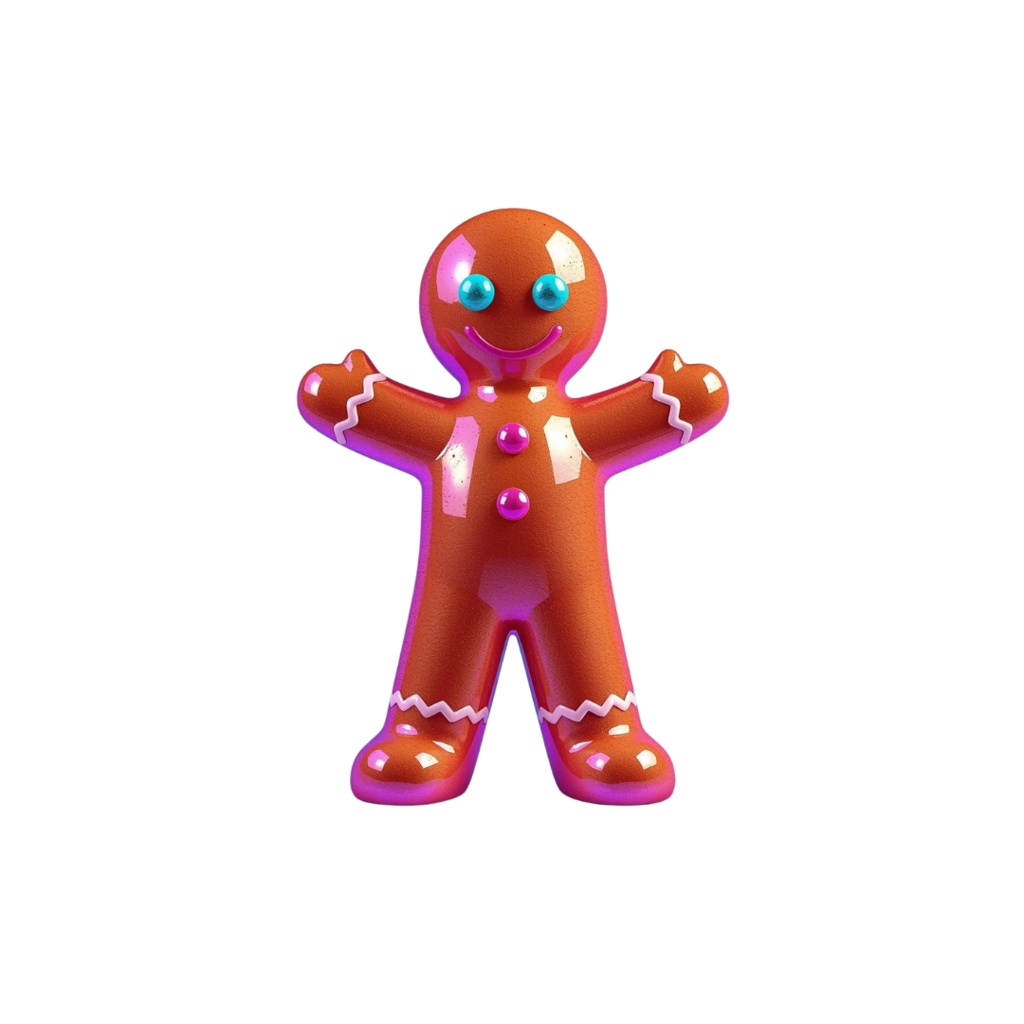 【PNG素材】大人可愛いポップネオンクリスマスクリップアートセット(全15種/レトロポップ/背景透過)