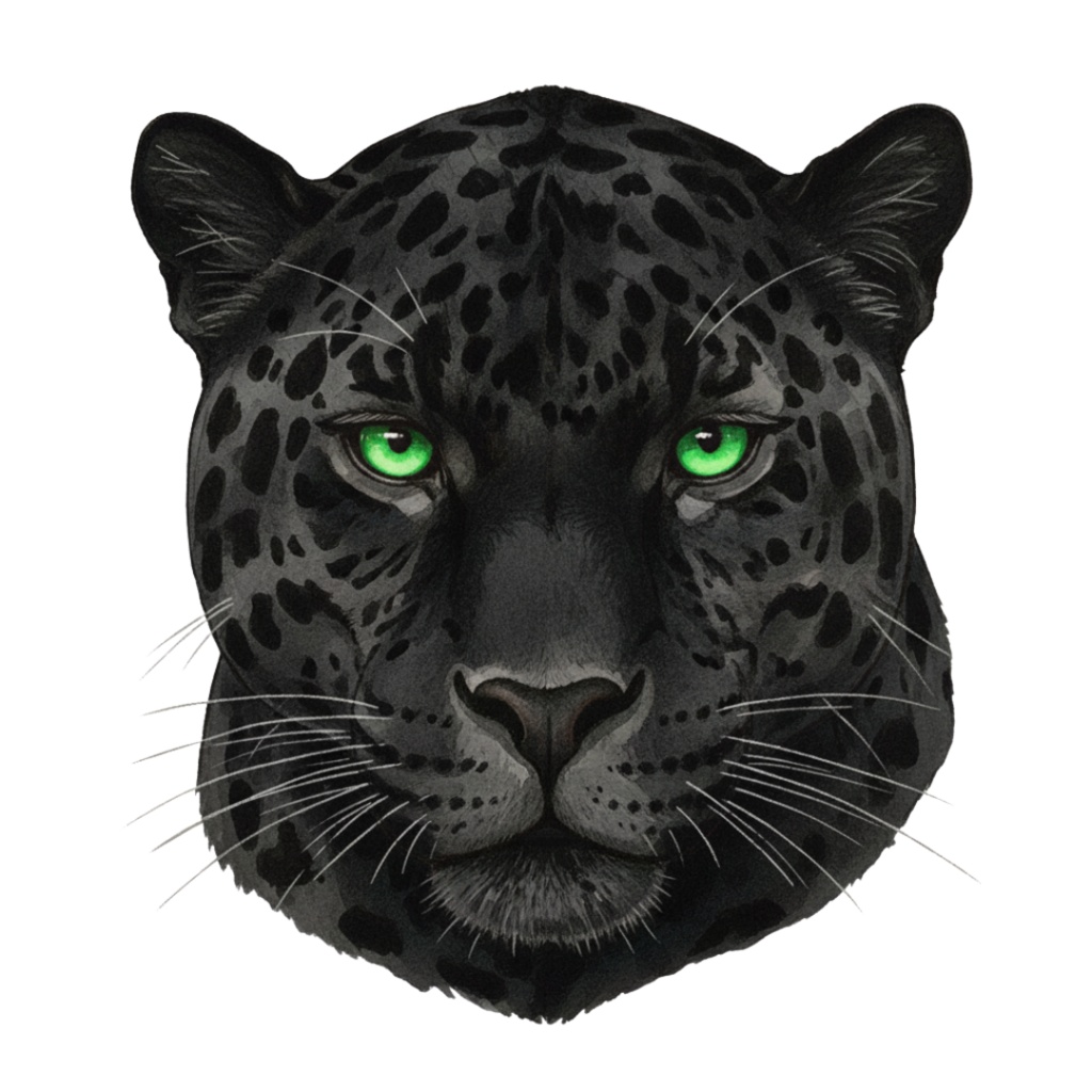 【PNG素材】大人可愛いワイルドアニマルリップアートセット(全15種/水彩スタイル/背景透過)