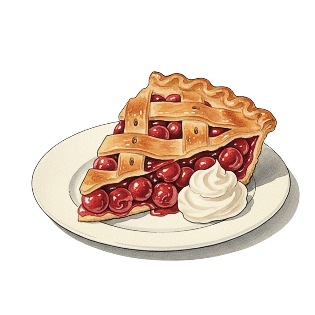 【PNG素材】大人可愛いレトロアメリカンダイナークリップアートセット(全15種/ヴィンテージスタイル/背景透過)