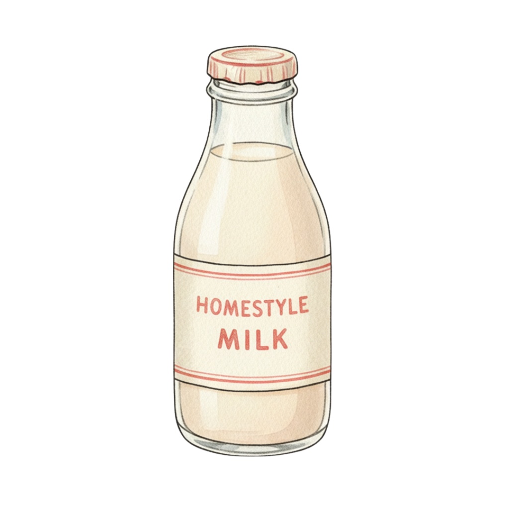 【PNG素材】大人可愛いレトロアメリカンダイナークリップアートセット(全15種/ヴィンテージスタイル/背景透過)