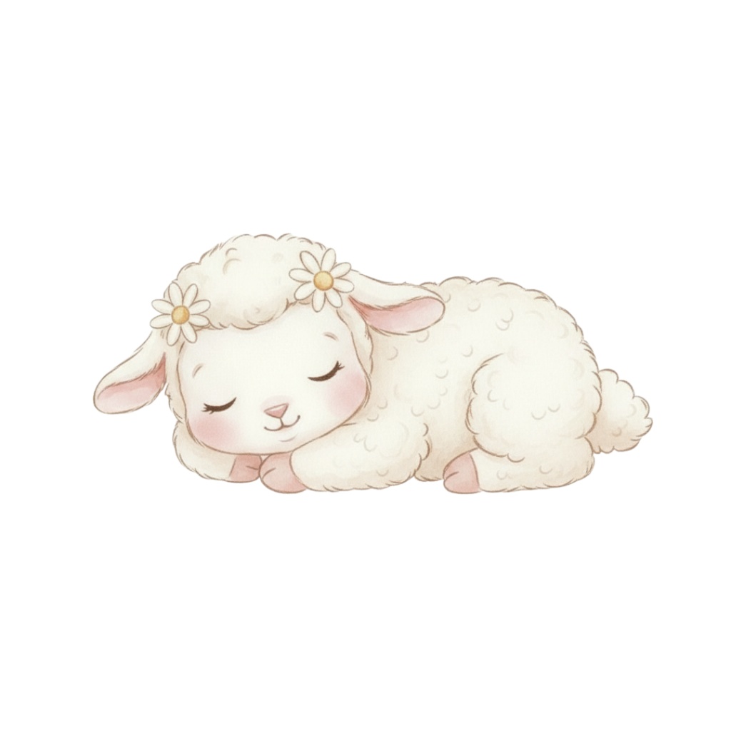 【PNG素材】大人可愛いベビーアニマルクリップアートセット(全12種/水彩スタイル/背景透過)