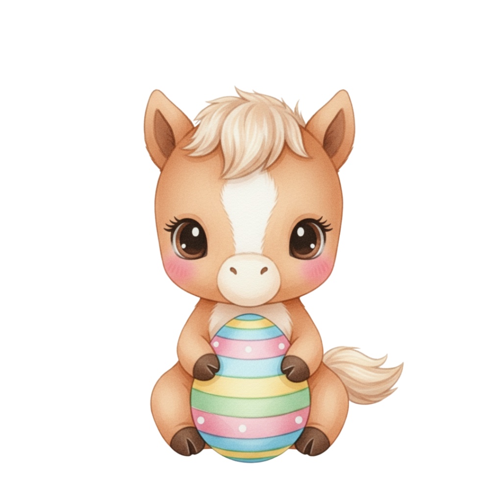 【PNG素材】大人可愛いベビーアニマルクリップアートセット(全15種/水彩スタイル/背景透過)