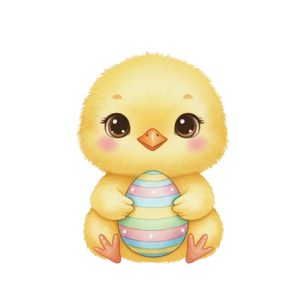 【PNG素材】大人可愛いベビーアニマルクリップアートセット(全15種/水彩スタイル/背景透過)