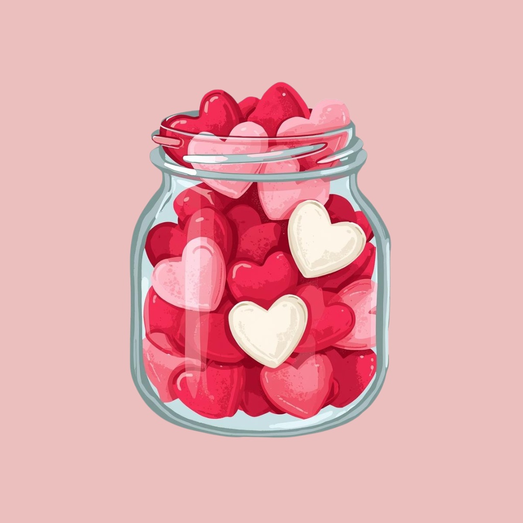 【PNG素材】大人可愛いLOVEコレクションvol2 クリップアートセット(全30種/手書きスタイル/背景透過)