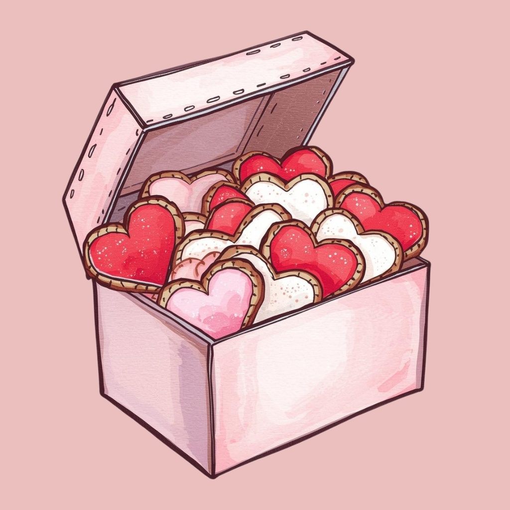 【PNG素材】大人可愛いLOVEコレクションvol2 クリップアートセット(全30種/手書きスタイル/背景透過)