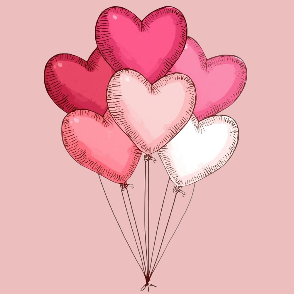 【PNG素材】大人可愛いLOVEコレクションvol2 クリップアートセット(全30種/手書きスタイル/背景透過)