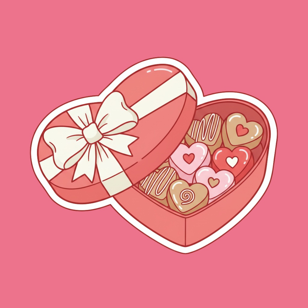 【PNG素材】大人可愛いSweetsコレクション クリップアートセット(全30種/ステッカースタイル/背景透過)