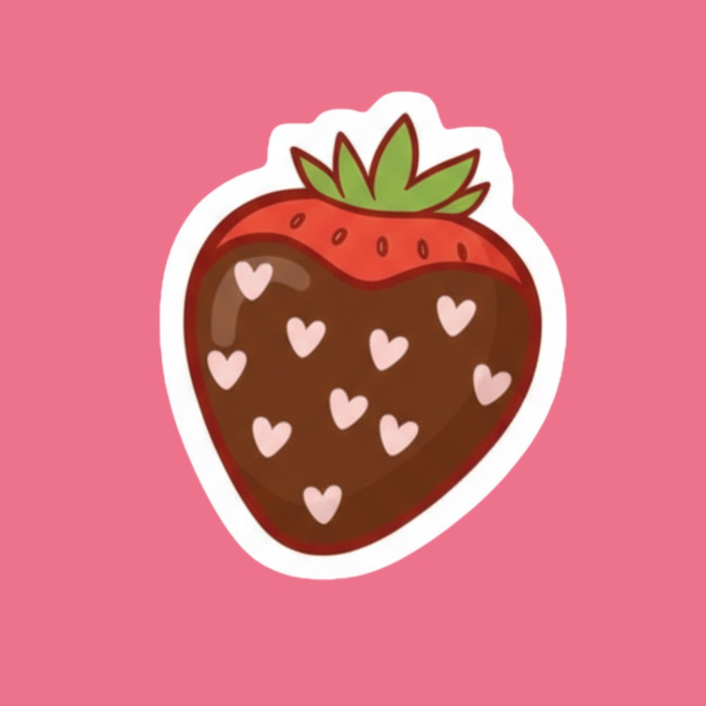 【PNG素材】大人可愛いSweetsコレクション クリップアートセット(全30種/ステッカースタイル/背景透過)