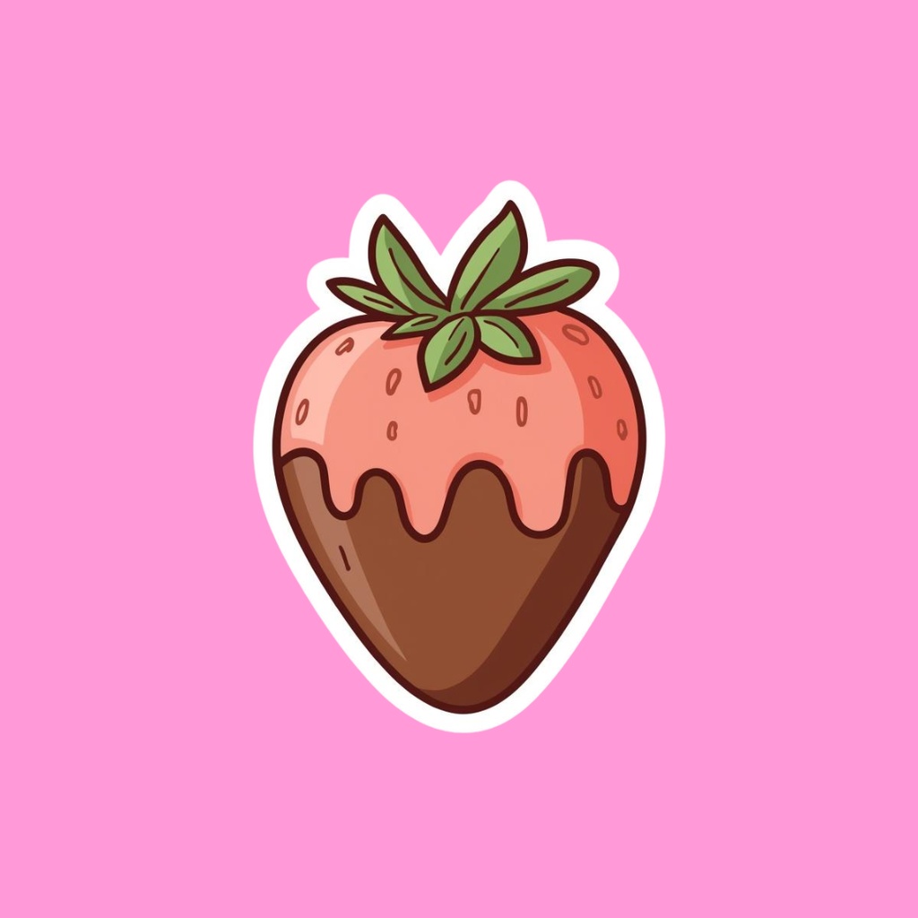 【PNG素材】大人可愛いSweetsコレクションvol2 クリップアートセット(全30種/ステッカースタイル/背景透過)