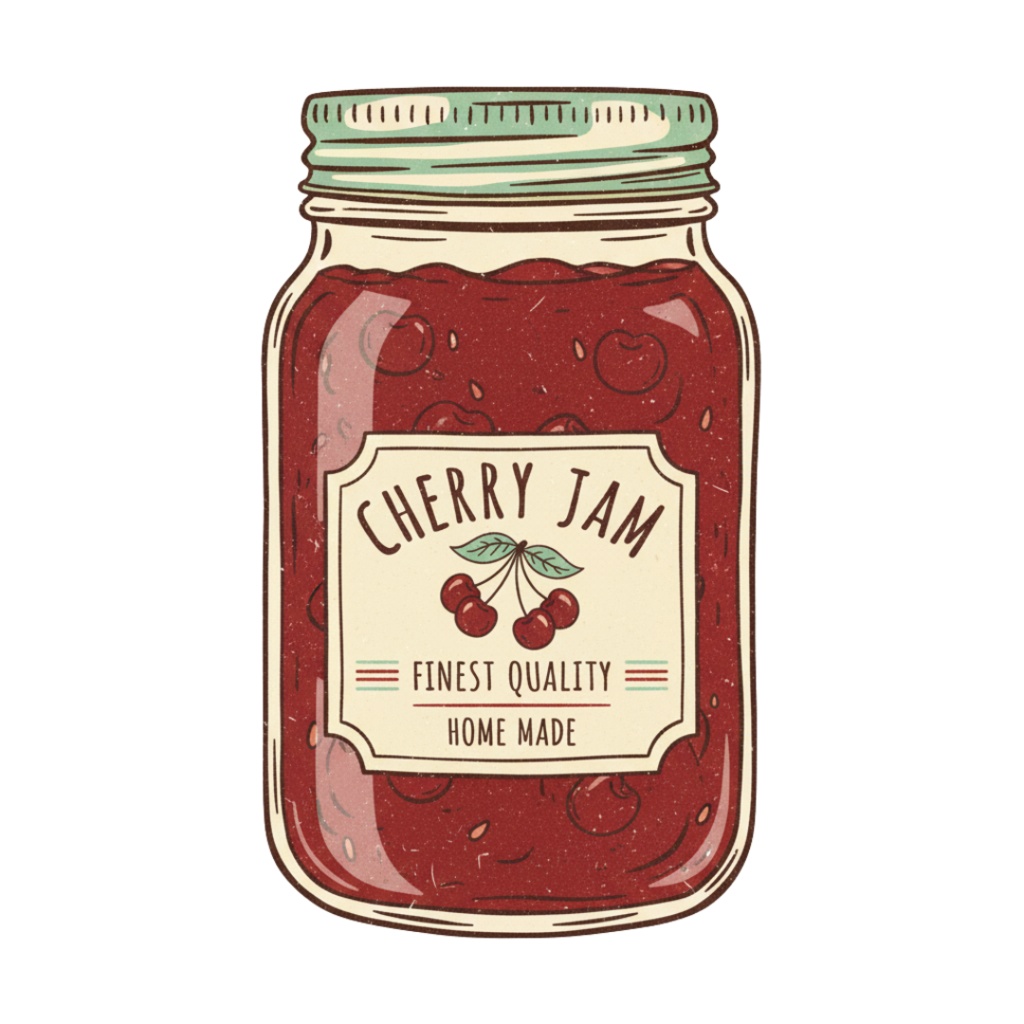 【PNG素材】大人可愛いSweet Cherry コレクションク vol2 リップアートセット(全15種/ヴィンテージスタイル/背景透過)