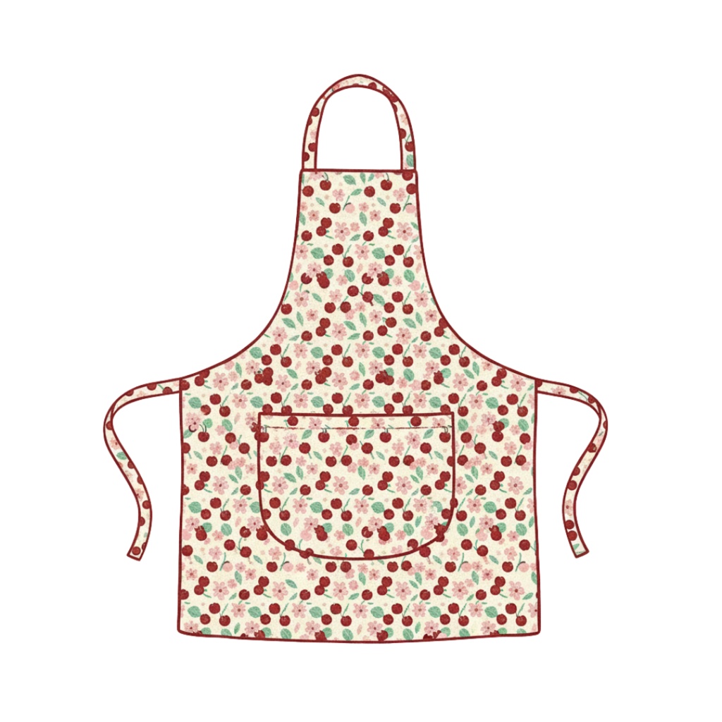 【PNG素材】大人可愛いSweet Cherry コレクションク vol2 リップアートセット(全15種/ヴィンテージスタイル/背景透過)