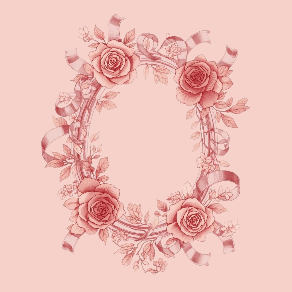 【PNG素材】大人可愛いSweet Roseコレクション クリップアートセット(全30種/水彩画スタイル/背景透過)