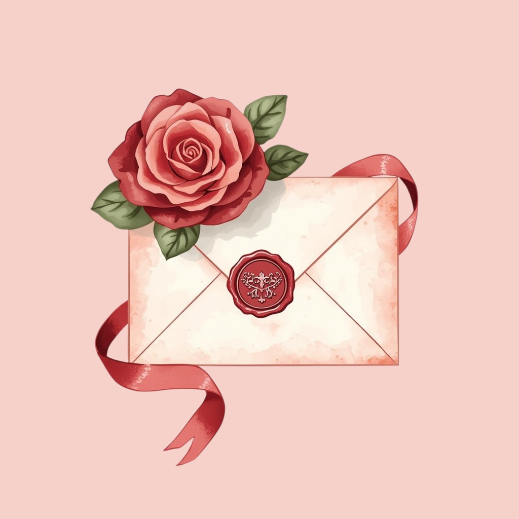 【PNG素材】大人可愛いSweet Roseコレクション クリップアートセット(全30種/水彩画スタイル/背景透過)