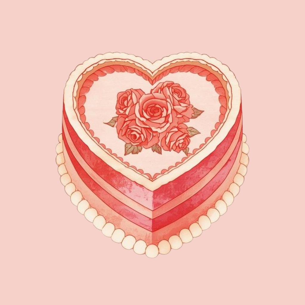 【PNG素材】大人可愛いSweet Roseコレクション クリップアートセット(全30種/水彩画スタイル/背景透過)