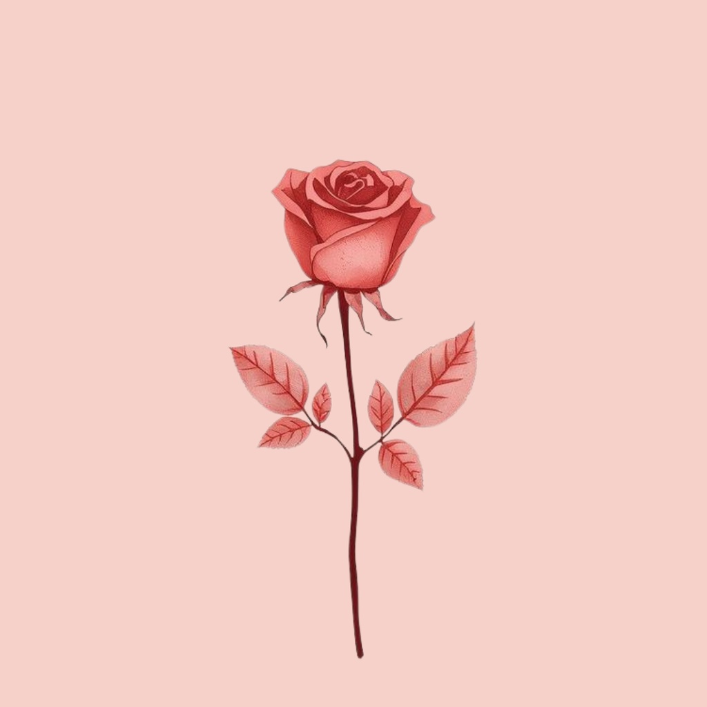 【PNG素材】大人可愛いSweet Roseコレクション クリップアートセット(全30種/水彩画スタイル/背景透過)