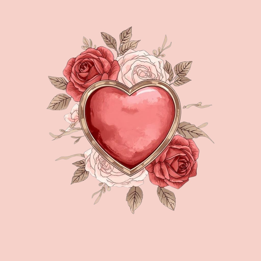 【PNG素材】大人可愛いSweet Roseコレクション クリップアートセット(全30種/水彩画スタイル/背景透過)