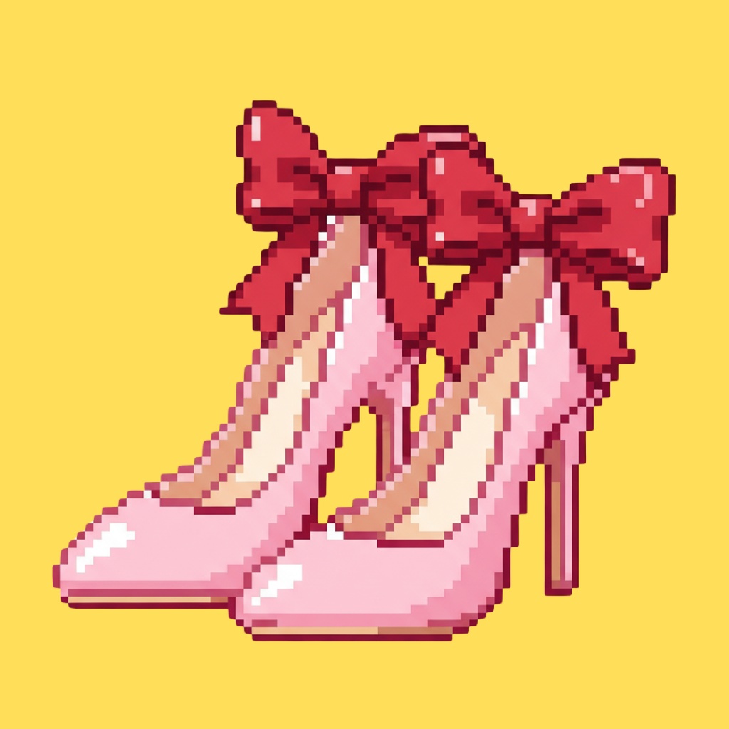 【PNG素材】大人可愛いLovely Pixelコレクション クリップアートセット(全15種/ピクセルスタイル/背景透過)