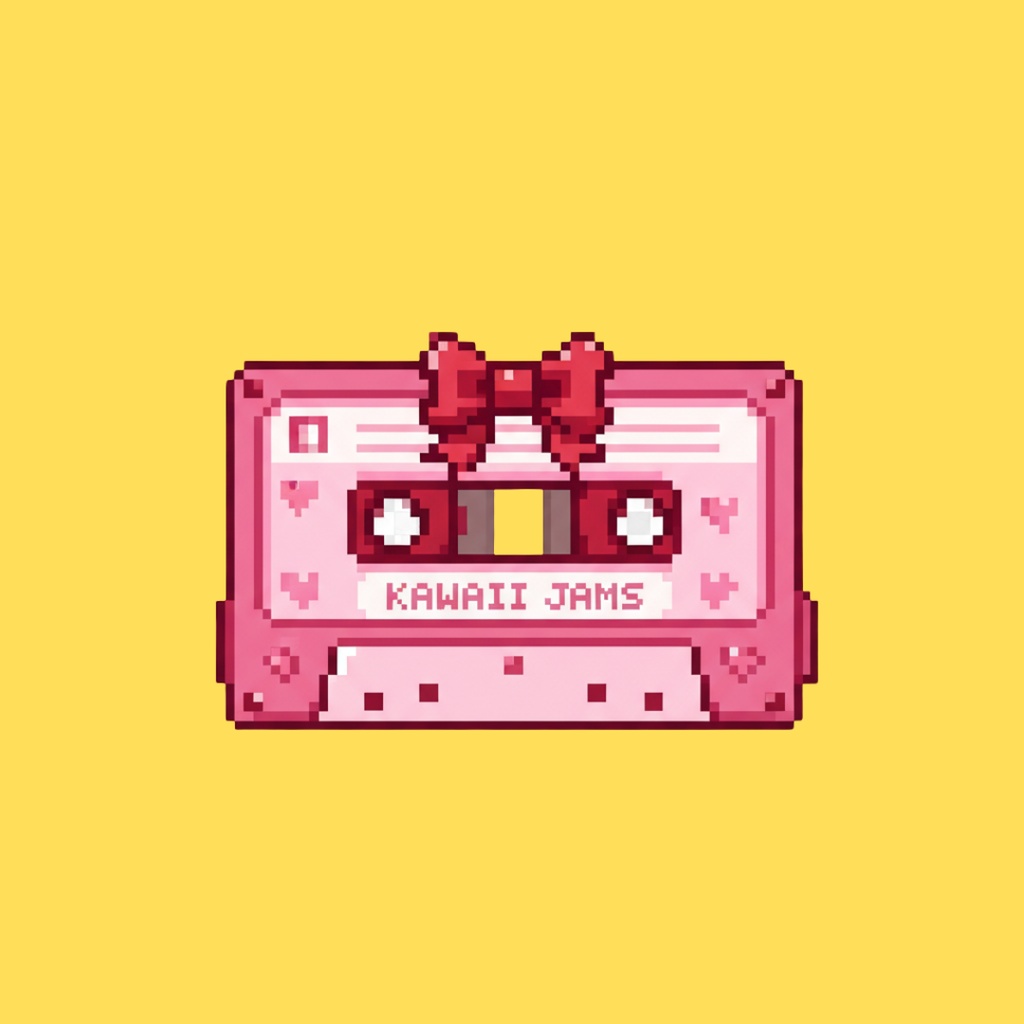 【PNG素材】大人可愛いLovely Pixelコレクション クリップアートセット(全15種/ピクセルスタイル/背景透過)