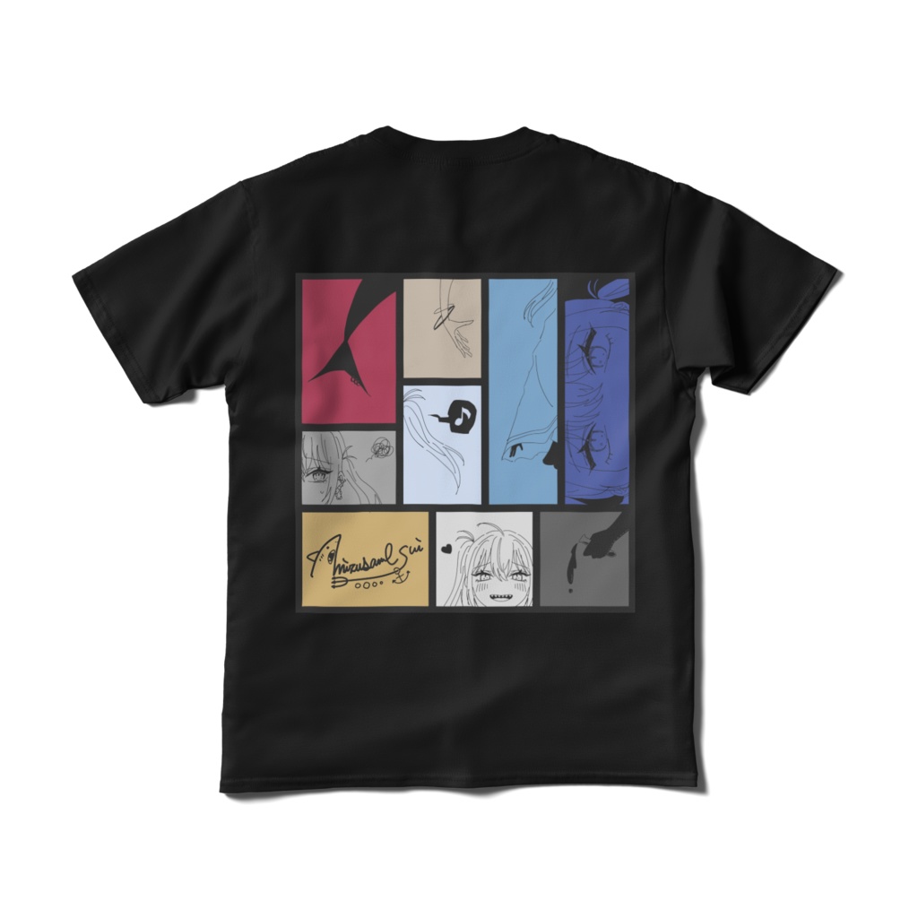 バックプリントTシャツ