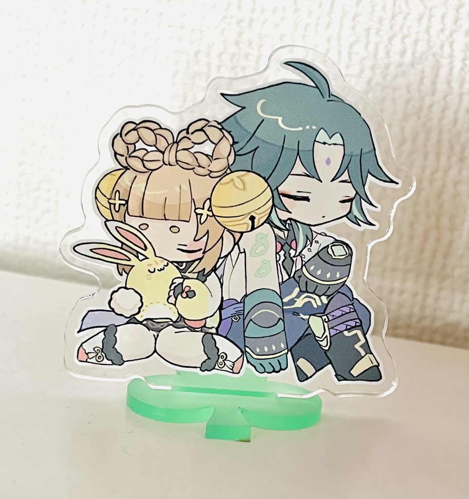 木陰すやすやアクスタ　ヨォーヨ＆魈　