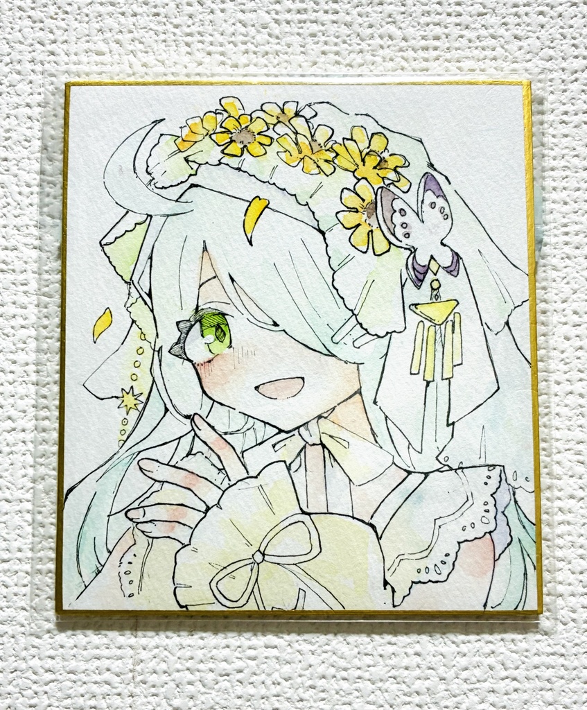 ミニ色紙  ペルール