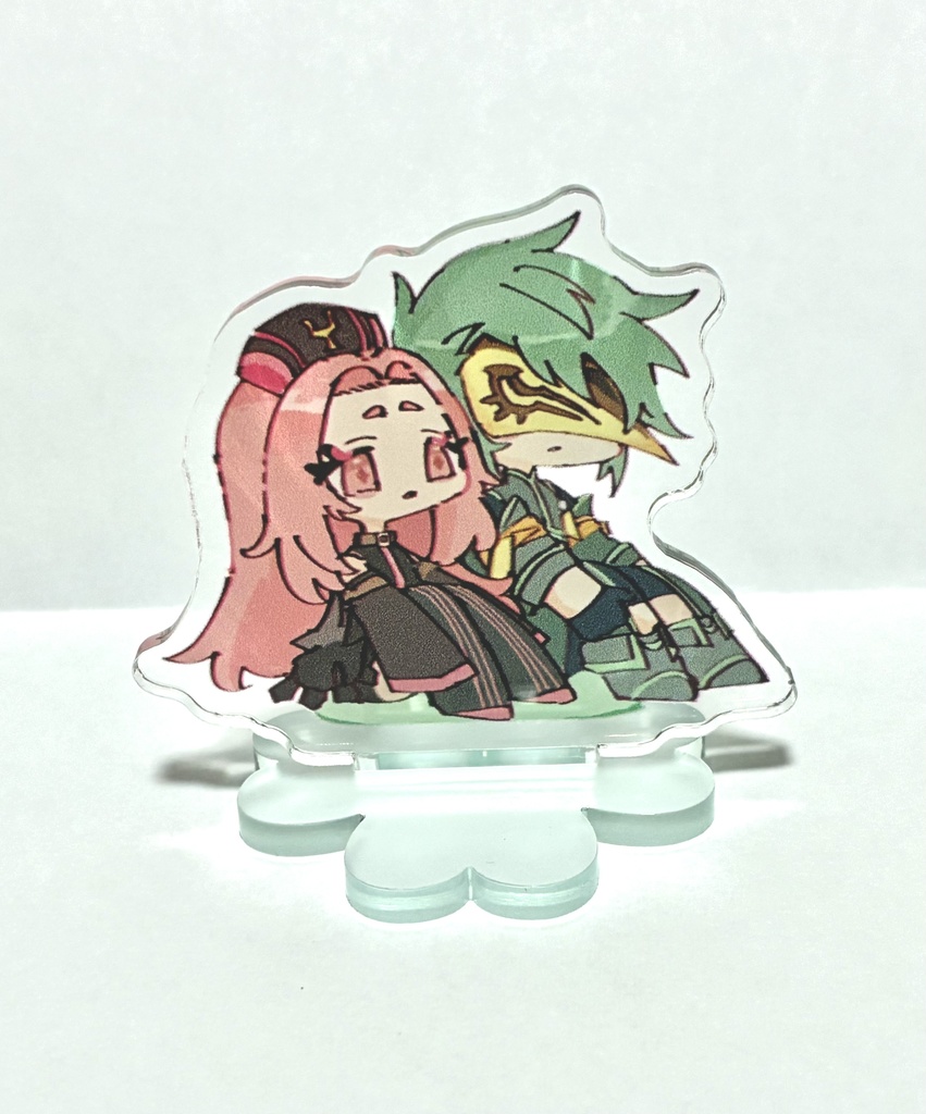 シンクとアリエッタのぽやぽやアクスタ