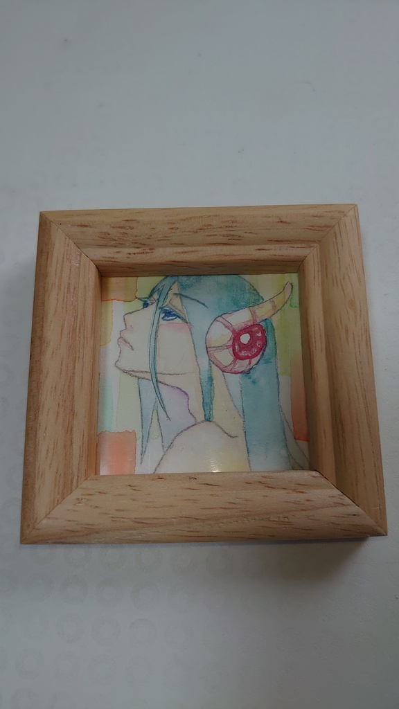 布の底(額装済みミニ原画)