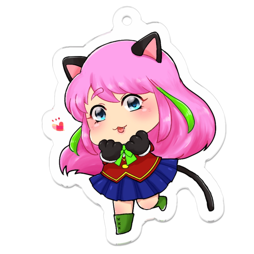 にゃーちゃんアクリルキーホルダー