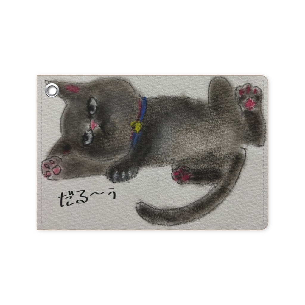 だる〜ぅ猫パスケース