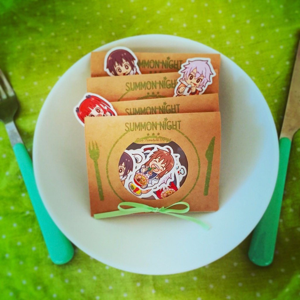 【サモンナイト】主人公ズ+αフレークシール