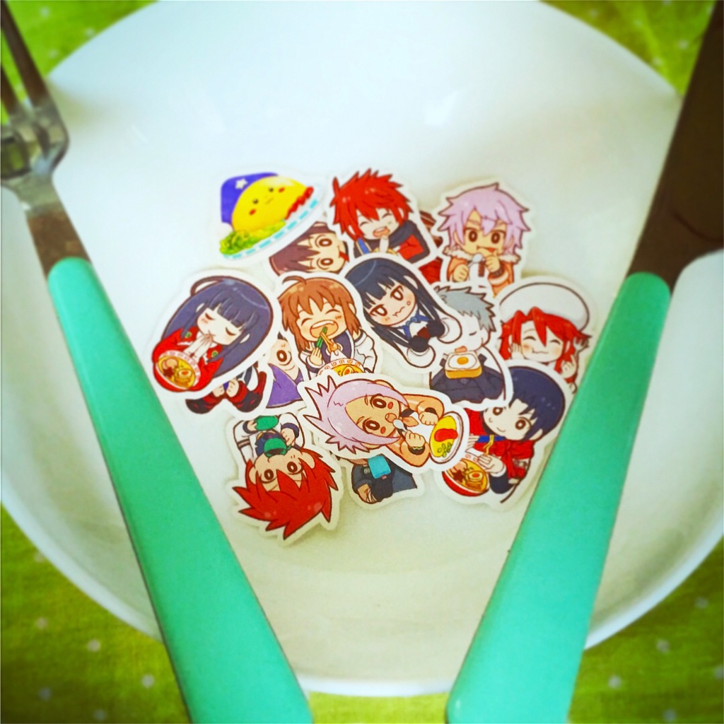 【サモンナイト】主人公ズ+αフレークシール