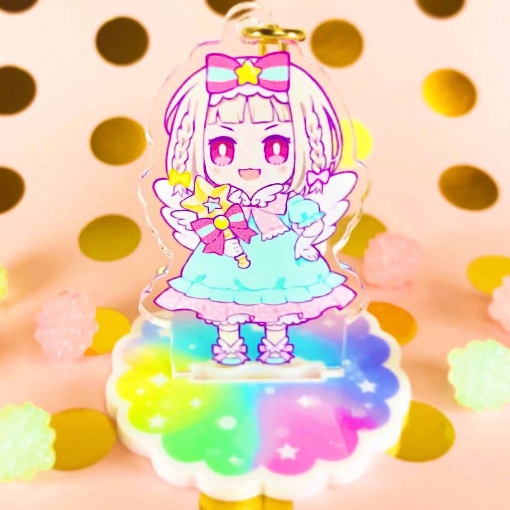 【サモンナイト】ゆめかわアクスタ・キーホルダー